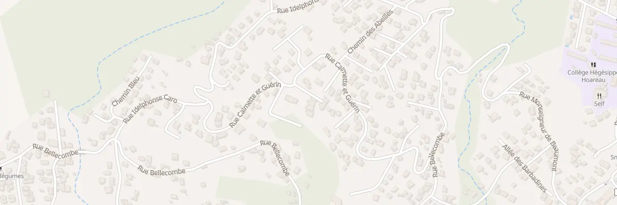 Plan du 18 Rue Calmette et Guérin à Saint-Louis