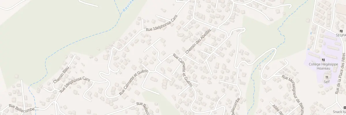 Plan du 24A Rue Calmette et Guérin à Saint-Louis