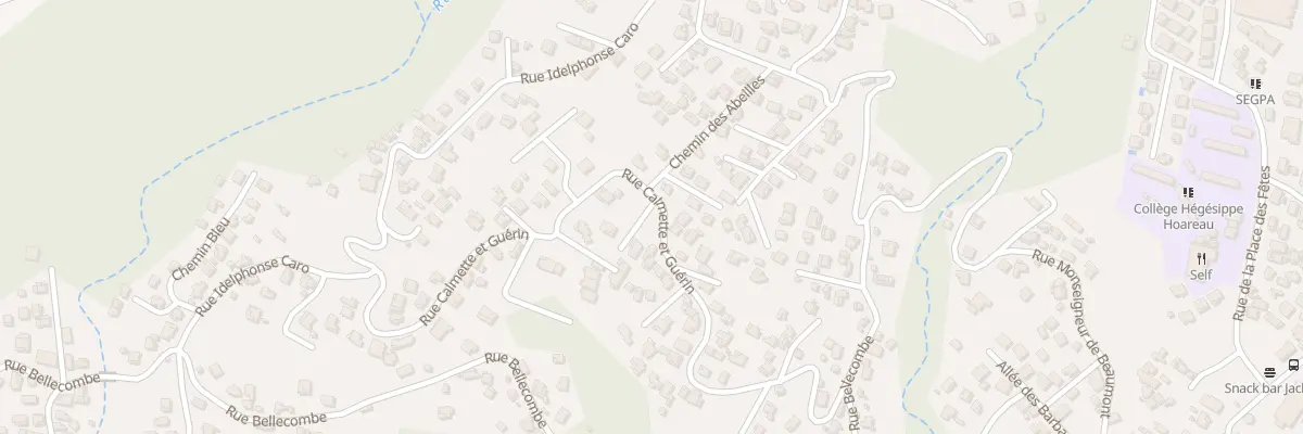 Plan du 26F Rue Calmette et Guérin à Saint-Louis