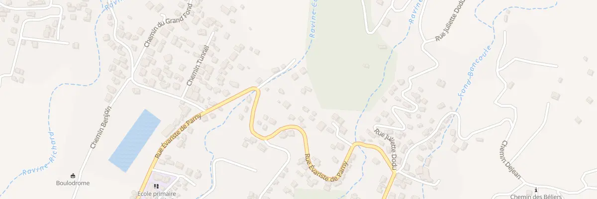 Plan du 102A Rue Evariste de Parny à Saint-Louis