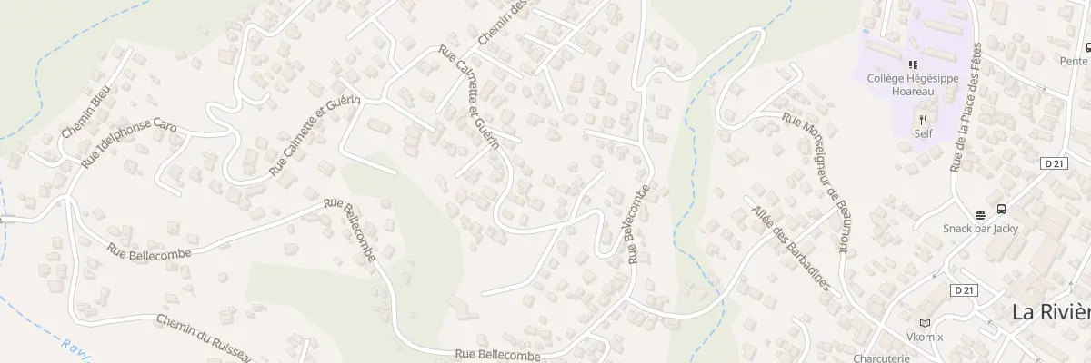 Plan du 39A Rue Calmette et Guérin à Saint-Louis