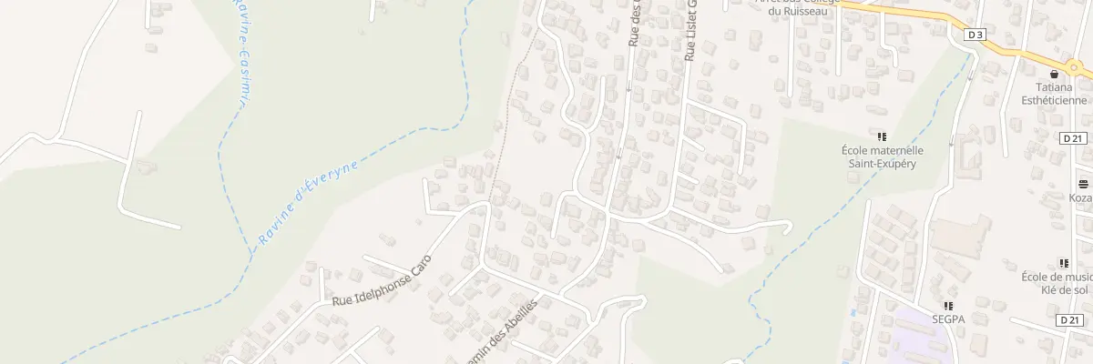 Plan du 7 Che des Anacardiers à Saint-Louis