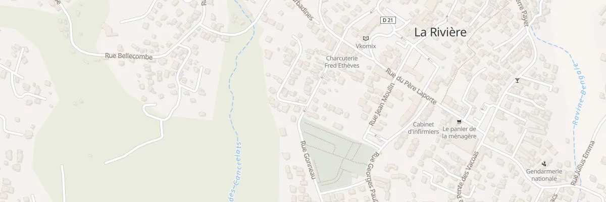 Plan du 157 Rue Gonneau à Saint-Louis