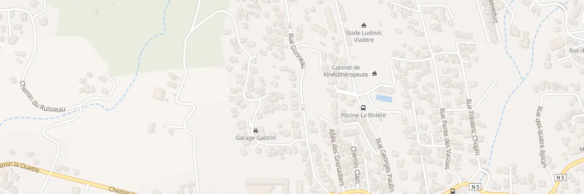 Plan du 31 Rue Gonneau à Saint-Louis
