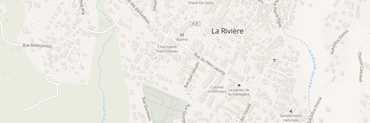 Plan du 17B Rue Jean Moulin à Saint-Louis
