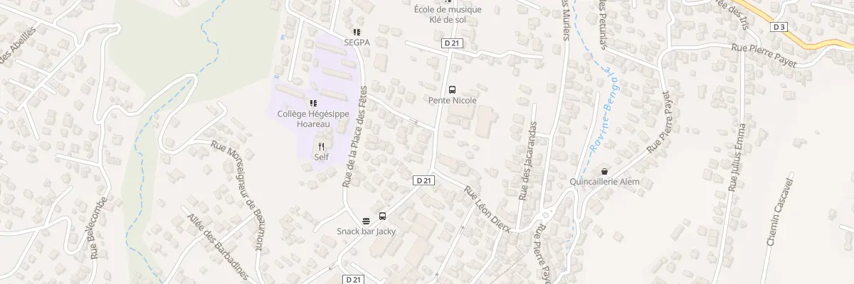 Plan du 41A Rue Pente Nicole à Saint-Louis