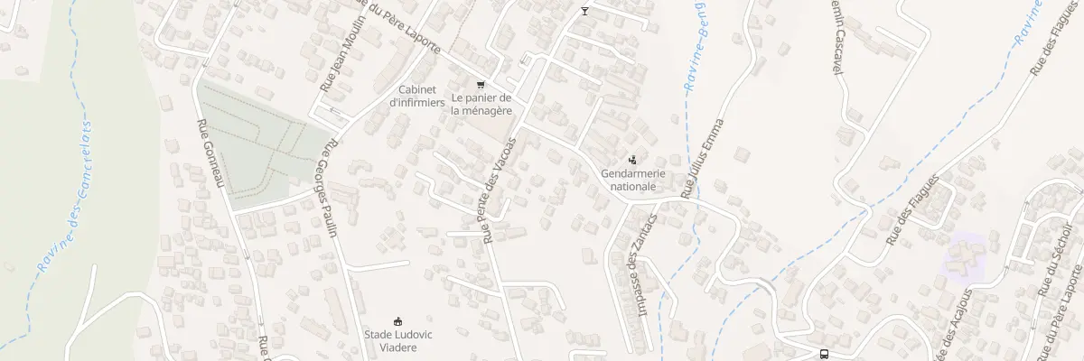 Plan du 58 Rue Pente des Vacoas à Saint-Louis
