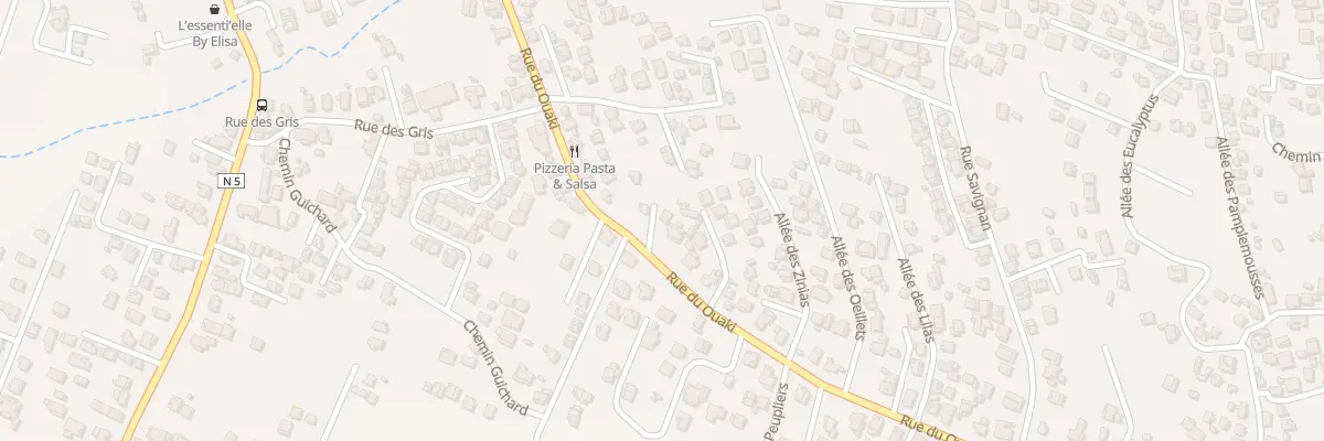 Plan du 35A Rue du Ouaki à Saint-Louis