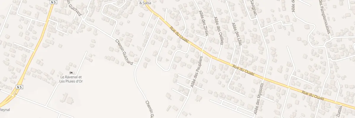 Plan du 48 Rue du Ouaki à Saint-Louis