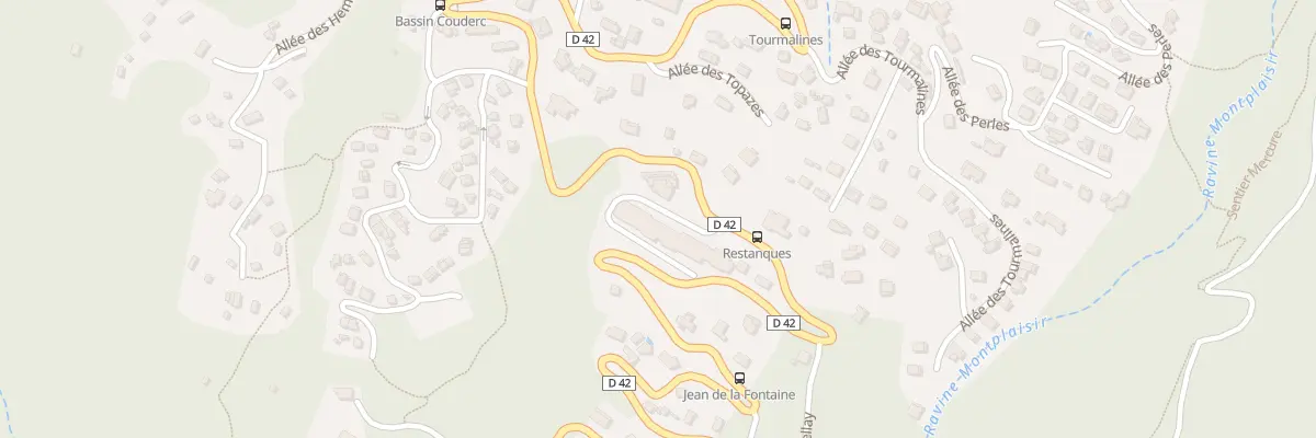 Plan du 212 All des Topazes à Saint-Denis