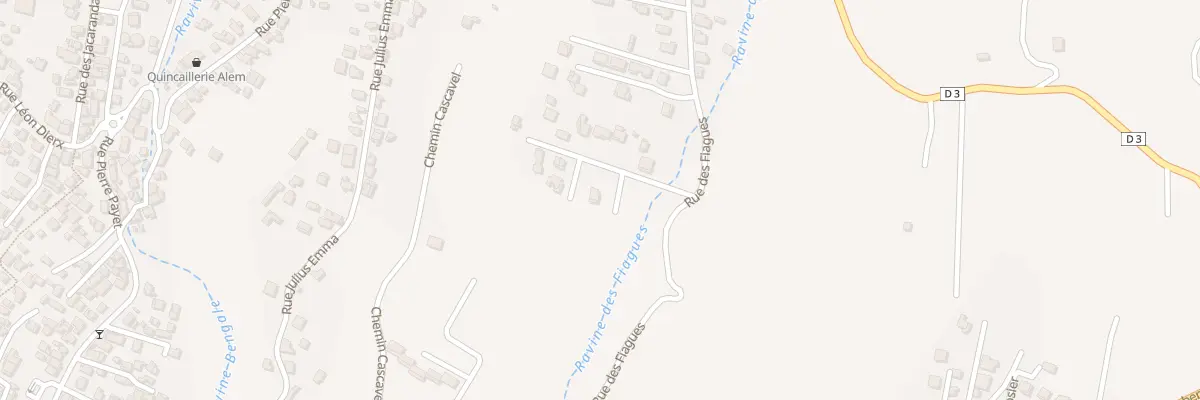 Plan du 25 Rue des Fiagues à Saint-Louis