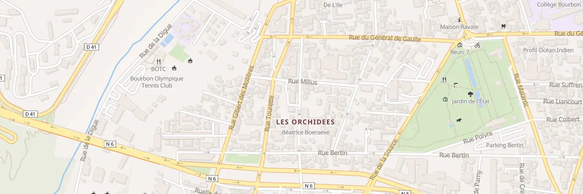 Plan du 16 Rue Philibert à Saint-Denis