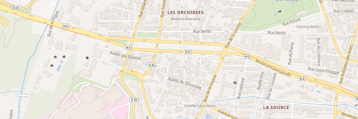 Plan du 66 Rue Philibert à Saint-Denis