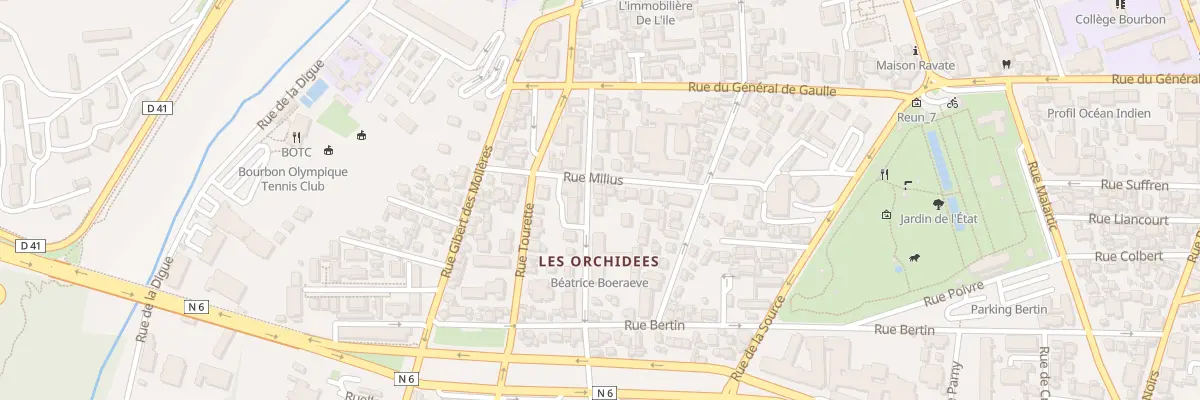 Plan du 27 Rue Philibert à Saint-Denis