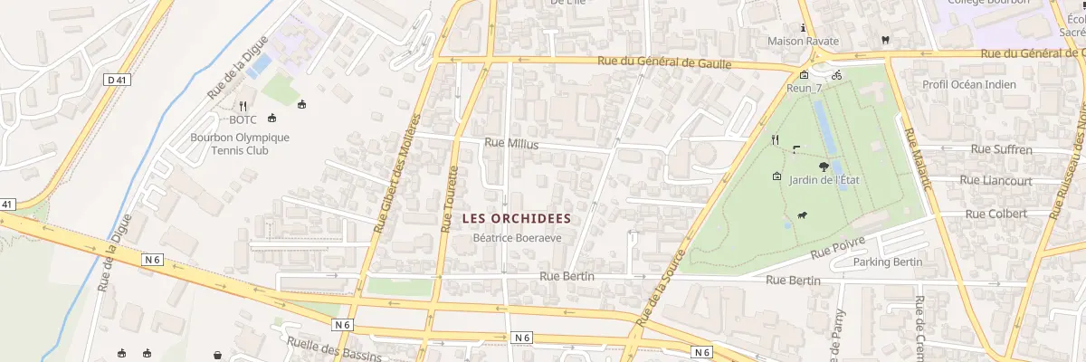 Plan du 33 Rue Philibert à Saint-Denis
