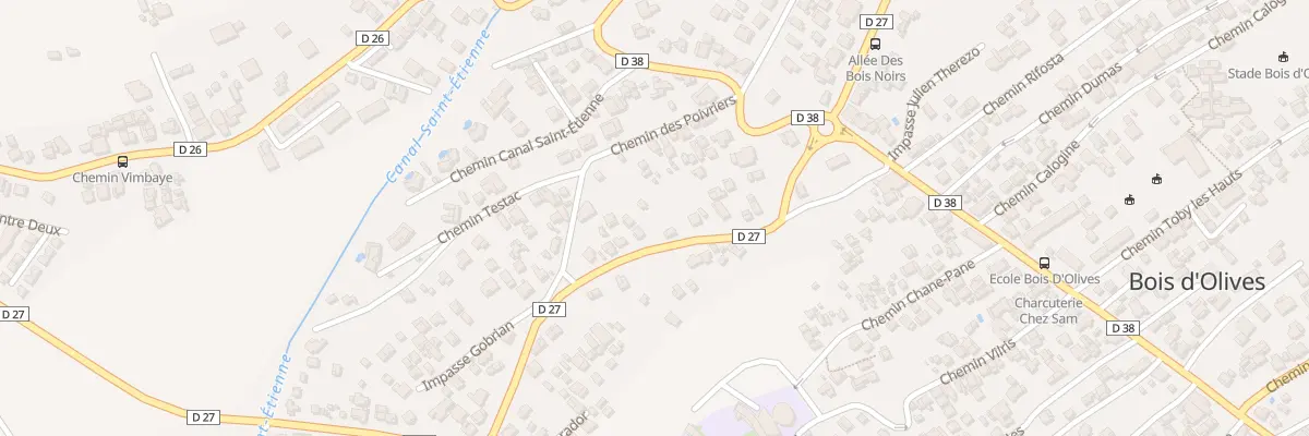 Plan du 47 Che des 3 Mares à Saint-Pierre