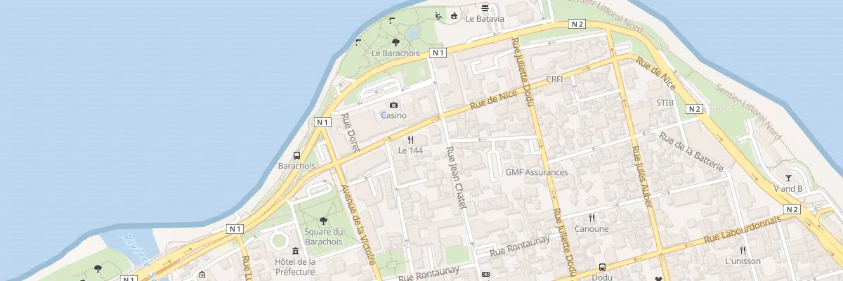 Plan du 14 Rue de Nice à Saint-Denis