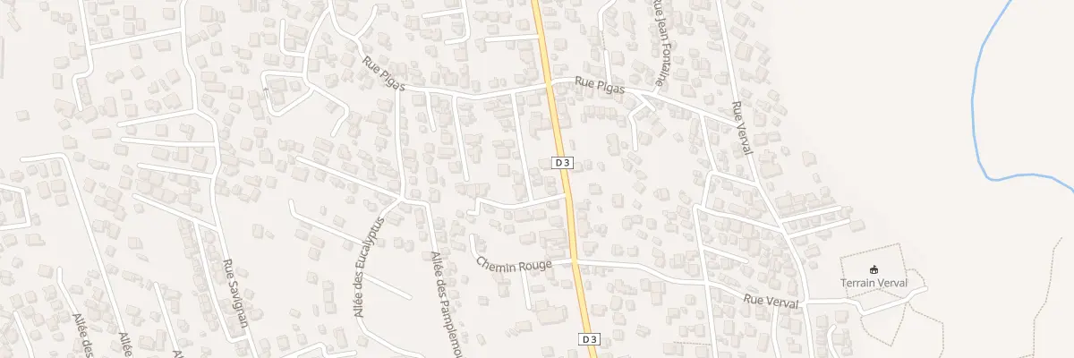Plan du 85A Rue du Dr Schweitzer à Saint-Louis