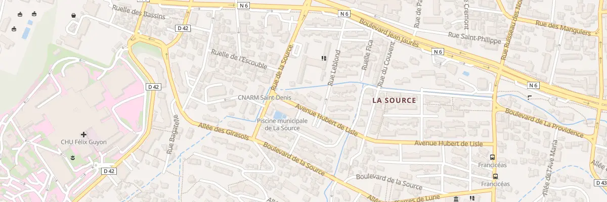 Plan du 11 Av H Delisle à Saint-Denis