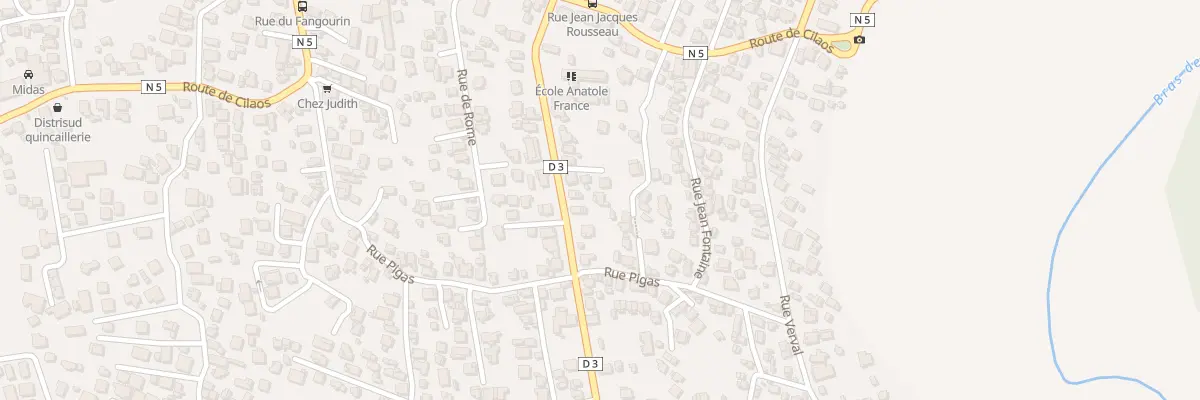 Plan du 80A Rue du Dr Schweitzer à Saint-Louis