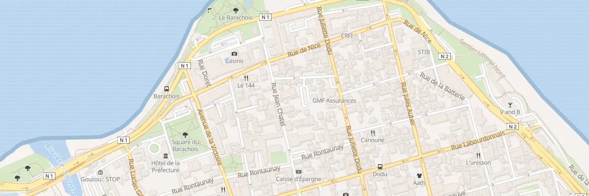 Plan du 15 Rue Jean Chatel à Saint-Denis