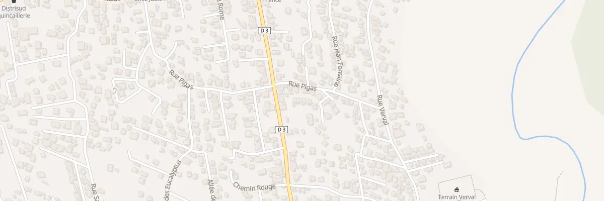 Plan du 68C Rue du Dr Schweitzer à Saint-Louis