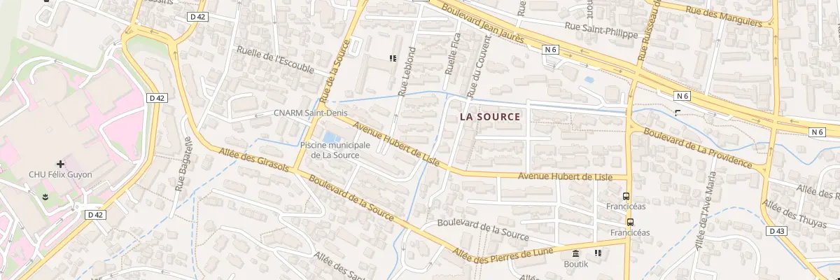 Plan du 49 Av H Delisle à Saint-Denis