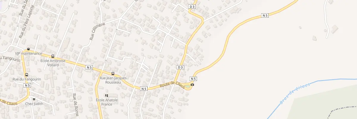 Plan du 276 Rue Hubert Delisle à Saint-Louis
