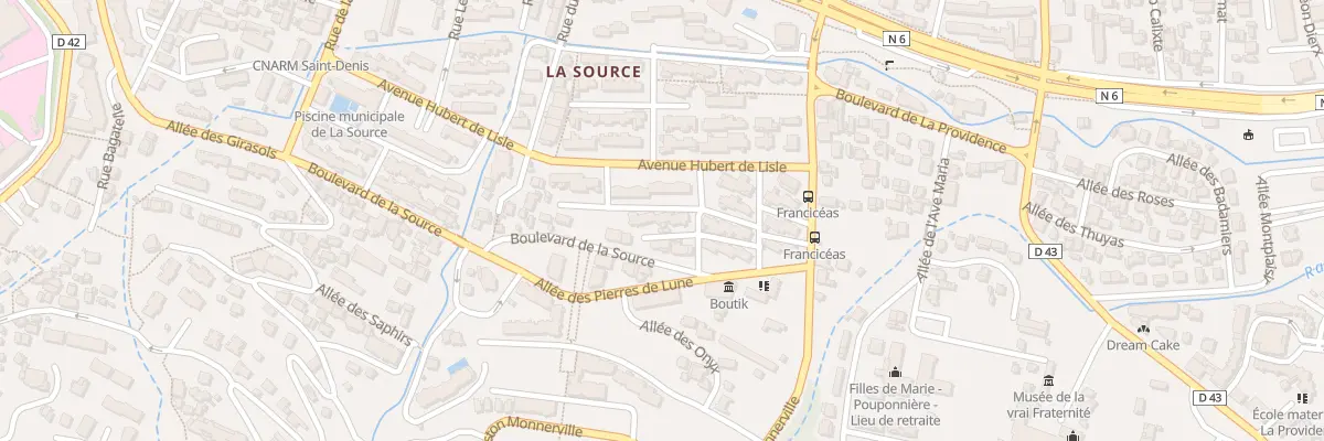 Plan du 24 All des Heliconias-Sidr Source à Saint-Denis