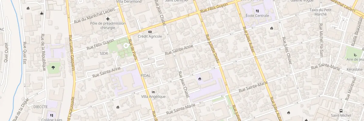 Plan du 163 Rue Jean Chatel à Saint-Denis