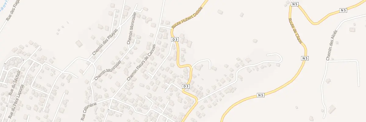 Plan du 229 Rue Hubert Delisle à Saint-Louis
