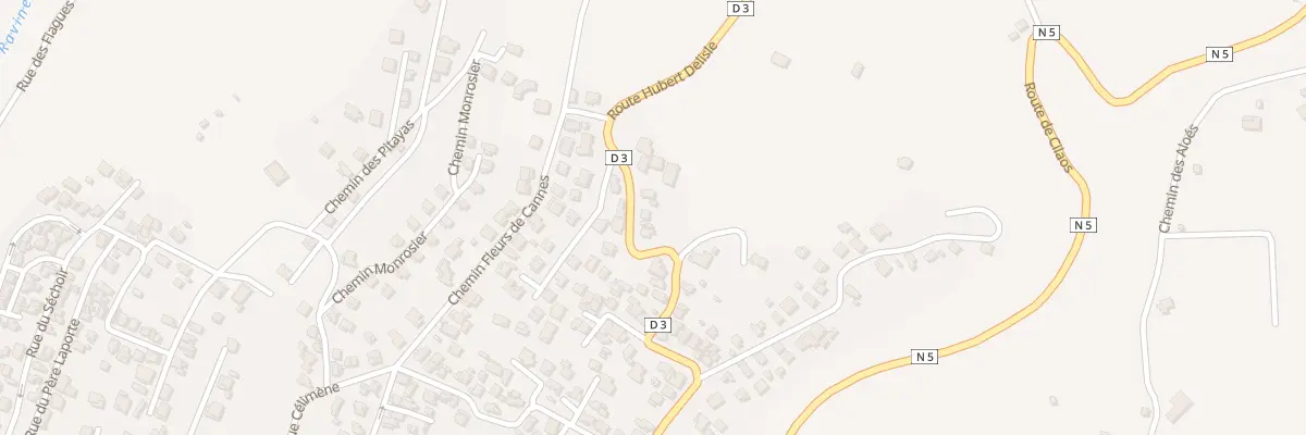 Plan du 227 Rue Hubert Delisle à Saint-Louis