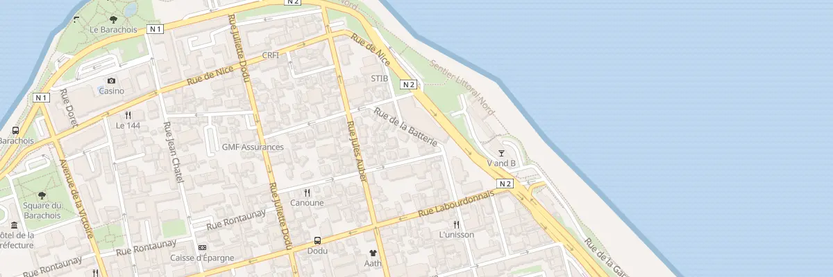 Plan du 16 Rue de la Batterie à Saint-Denis