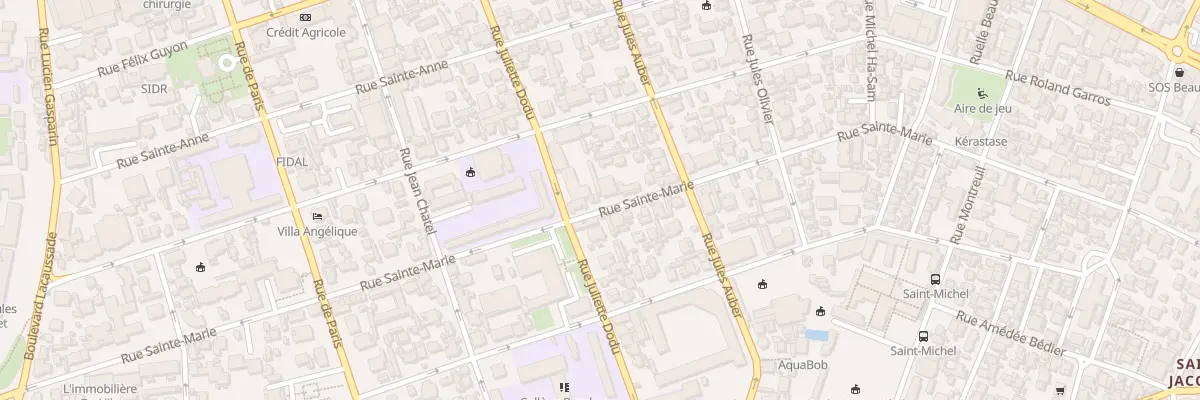 Plan du 39 Rue Sainte Marie à Saint-Denis