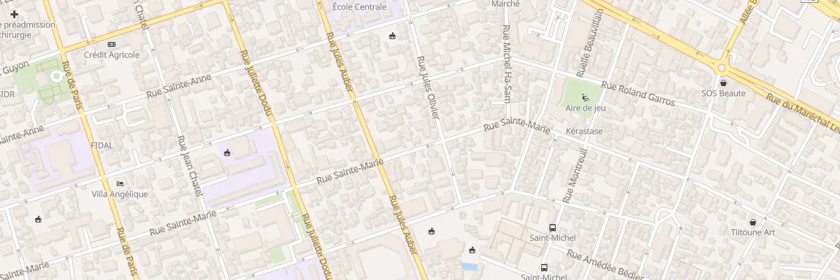 Plan du 63 Rue Sainte Marie à Saint-Denis