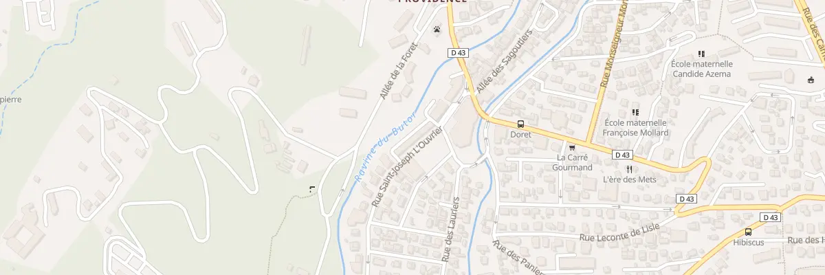Plan du 36 Rue St Joseph Ouvrier à Saint-Denis
