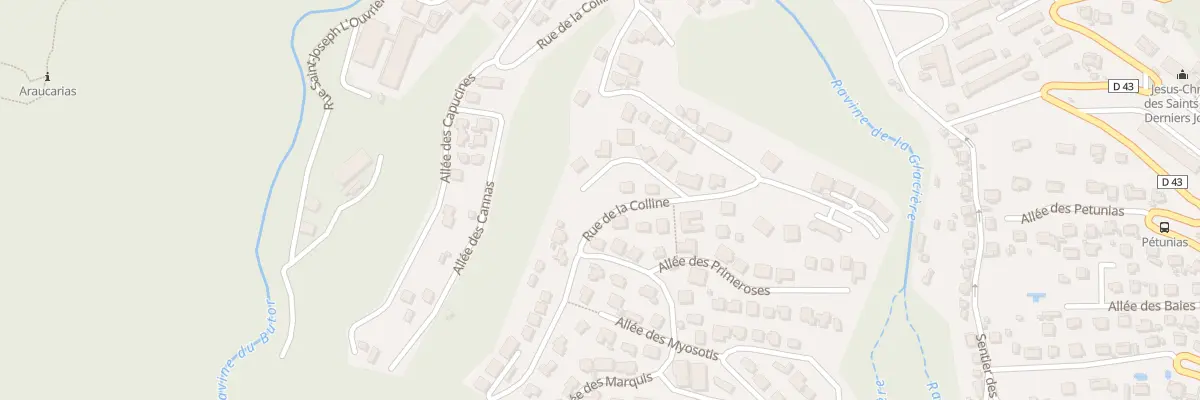 Plan du 106T Rue de la Colline Cmlias 2 à Saint-Denis