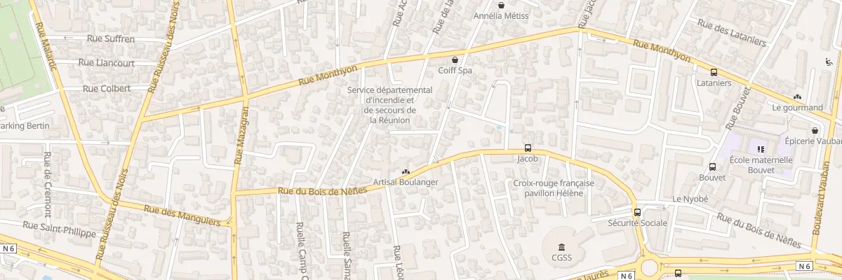 Plan du 3 Rle Lachaise à Saint-Denis