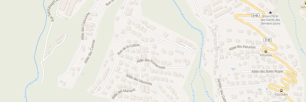 Plan du 73B Rue de la Colline Cmlias 2 à Saint-Denis