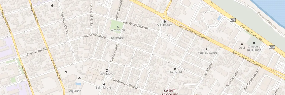 Plan du 125 Rue Sainte Marie à Saint-Denis