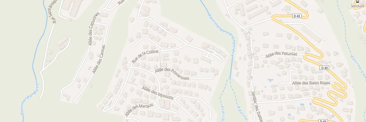 Plan du 71B Rue de la Colline Cmlias 2 à Saint-Denis