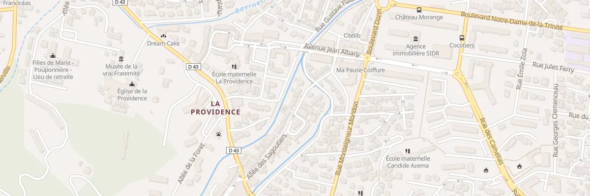 Plan du 47 All des Sagoutiers à Saint-Denis