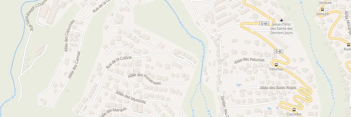 Plan du 69E Rue de la Colline Cmlias 2 à Saint-Denis
