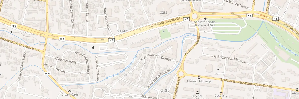 Plan du 16 Rue Alexandre Dumas à Saint-Denis