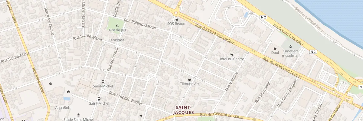 Plan du 135B Rue Sainte Marie à Saint-Denis