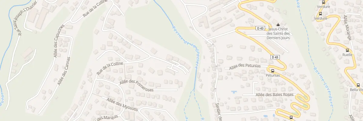 Plan du 69A Rue de la Colline Cmlias 2 à Saint-Denis