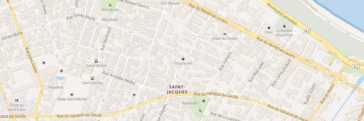 Plan du 4 Rle Pavée à Saint-Denis