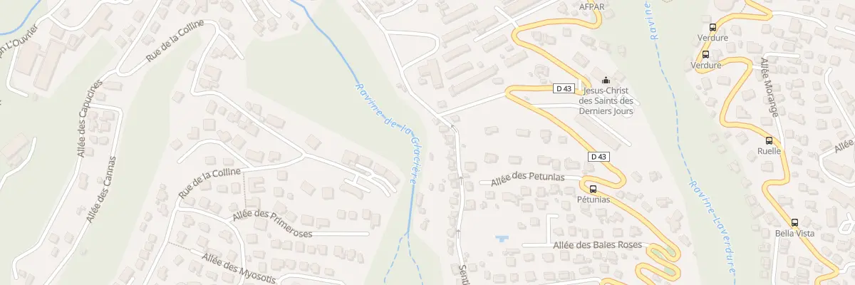 Plan du 8T Sen des Dattiers à Saint-Denis