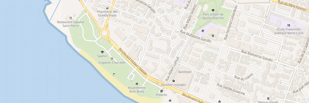 Plan du 3 All des Palmiers à Saint-Pierre