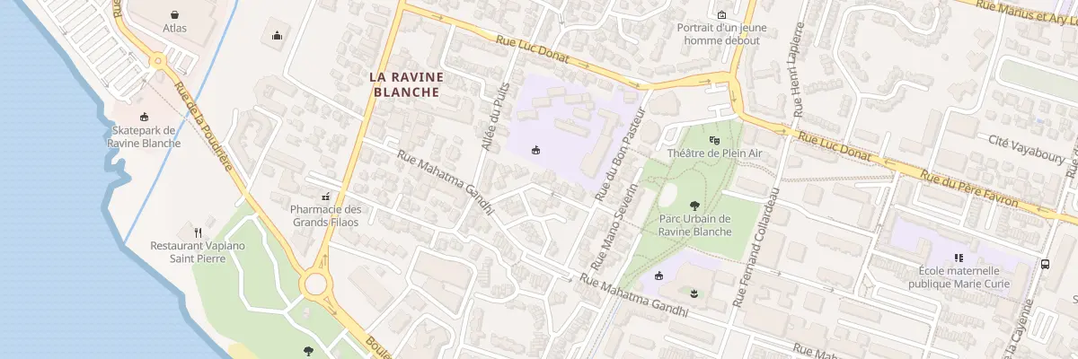 Plan du 30 Rue du Bon Pasteur à Saint-Pierre
